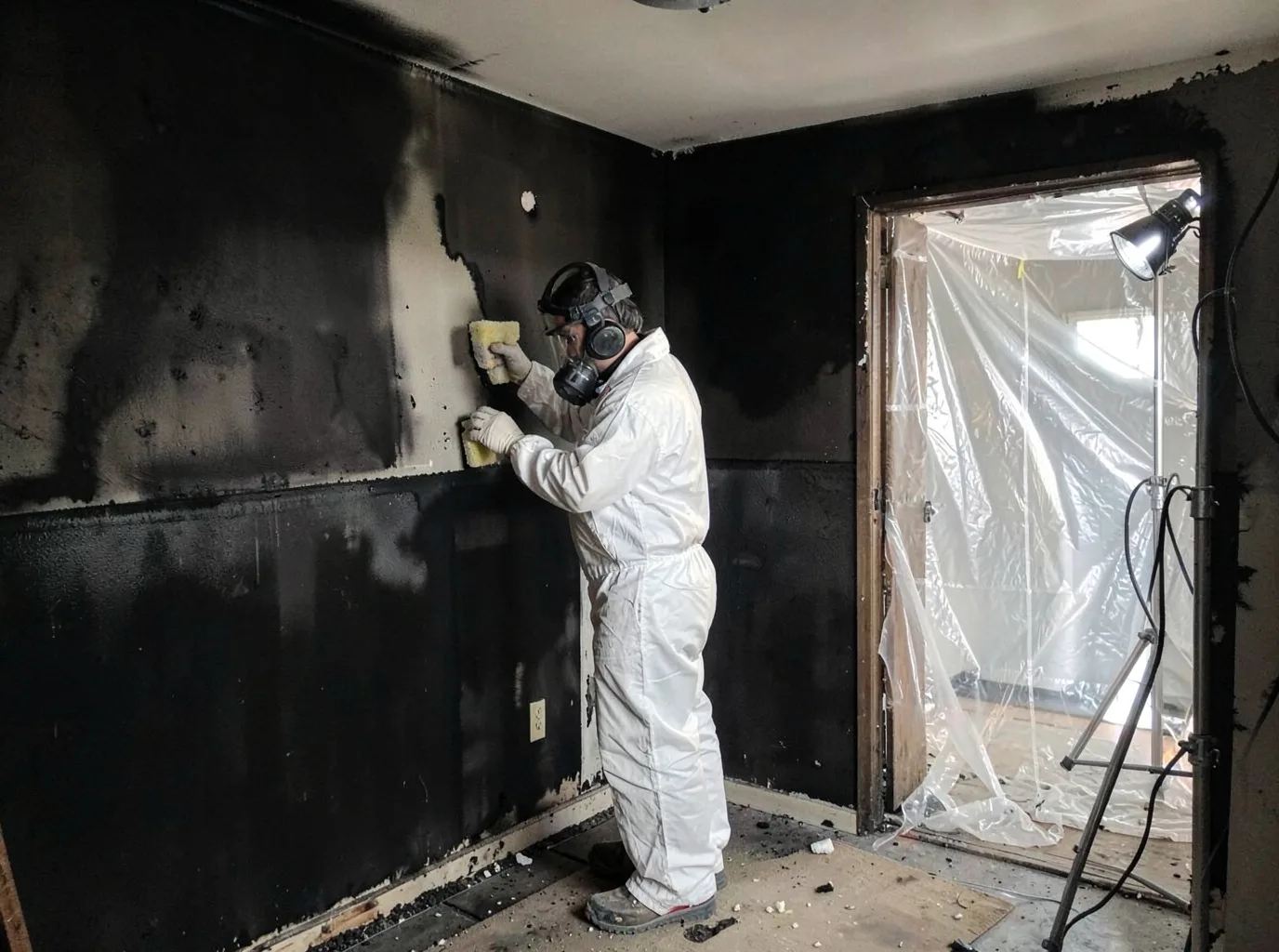 Fire Damage Restoration company in Almont, MI